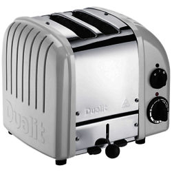 Dualit Made to Order Classic 2-Slice Toaster Stainless Steel/Telegrey Gloss